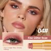 MylingKorm 3-in-1 Waterproof Eyeshadow Stick, Tri-Color Gradient Cream Shadow Pencil for Women, Long-Lasting Shimmer & Highlighter, Easy to Blend Crease-Resistant (04) view 2