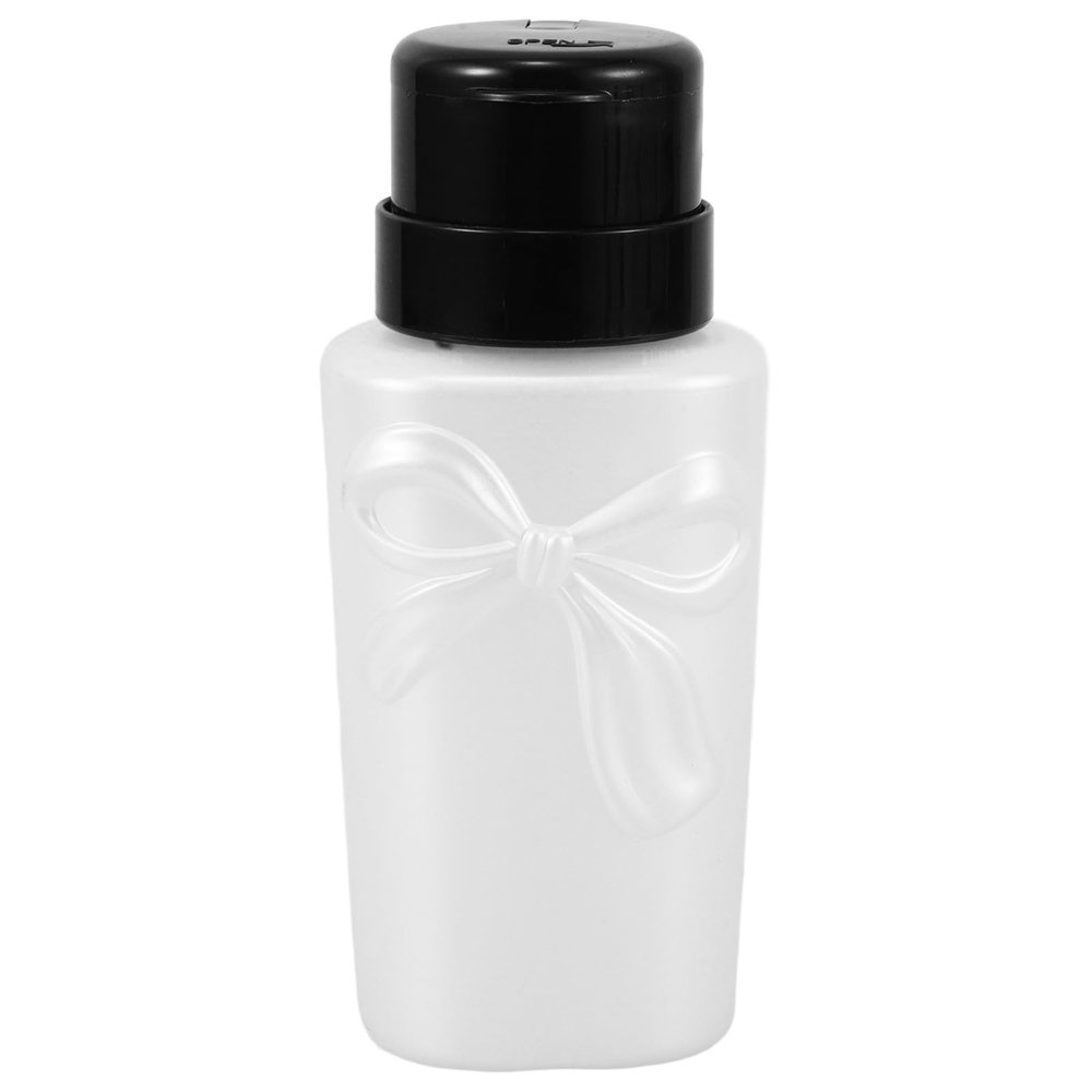 200ml Press Pump Bottle with Flip Top Lid and Lock Mechanism