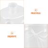 200ml Press Pump Bottle with Flip Top Lid and Lock Mechanism view 3
