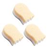 Didiseaon 3pcs Cartoon Bath Sponge and Bath Scrubber Set, Soft Light Yellow Shower Sponge for Newborns and Bathing Accessories view 1