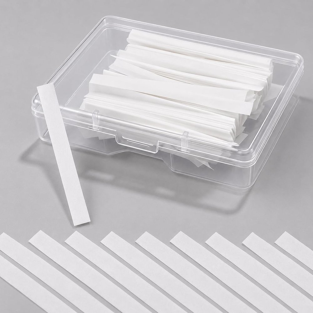 1001Pcs Lash Lift Paper Strips, White Eyelash Lifting Paper Strip, Reusable 5mm Wide Lash Lift Supplies, Eyelash Lift Tools Set for Preventing Eyelashes Popping Out