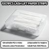 1001Pcs Lash Lift Paper Strips, White Eyelash Lifting Paper Strip, Reusable 5mm Wide Lash Lift Supplies, Eyelash Lift Tools Set for Preventing Eyelashes Popping Out view 3