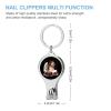 Angeles-Music Rose Nail Clippers Fingernail and Toenail Clipper Cutters Travel Nail Cutters for Men Women view 2
