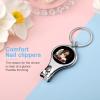 Angeles-Music Rose Nail Clippers Fingernail and Toenail Clipper Cutters Travel Nail Cutters for Men Women view 4