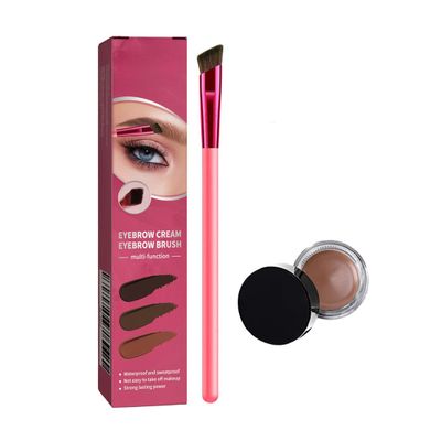 4d Hairline Eyebrow Stamp Brush(2 Sets) (Brown-L,2)