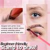 4d Hairline Eyebrow Stamp Brush(2 Sets) (Brown-L,2) view 3