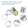 Shamrock St-Patrick's Day Coins Nail Clippers Fingernail and Toenail Clipper Cutters Travel Nail Cutters for Men Women view 3