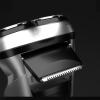 Head Shavers for Bald Men, Rechargeable Electric Shaver Beard Electric Razor for Men Facial Stubble Shaving Machine(Silver) view 4