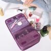 KNPSJJRHF Hanging Toiletry Bag Foldable Makeup Waterproof Cosmetic Large Capacity Travel Toiletries Shaving for Men(Blue) view 2