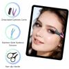 2-in-1 Eyebrow Trimmer Scissor, 2026 New Professional Eyebrow Scissor with Comb, Precision Stainless Steel Eyebrow Trimmer Cutter, Portable Makeup Tool for Women and Men (2, Blue) view 2