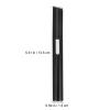 DIYEAH Electric Eyebrow Hair Remover Facial Hair Trimmer for Women Black Electric Eyebrow Razor with Comb Brush Portable Personal Groomer view 2