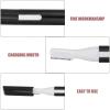DIYEAH Electric Eyebrow Hair Remover Facial Hair Trimmer for Women Black Electric Eyebrow Razor with Comb Brush Portable Personal Groomer view 3