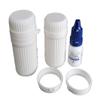 Znet3D Eye Drop Bottle Travel Case Single Bottle Holder with ScrewOn Lid, Height Extender & Keychain Spacer Compact Protective Case Made in USA (White) view 3