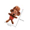 Uonlytech Adorable Animal Makeup Hairband for Washing Face, Cute Mouse Headband Prop, Soft Elastic Hairband for Birthday Photo and Skincare Use view 2