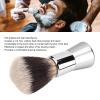 Men Shaving Beard Brush, Beard Brush for Shaving, Multipurpose Nylon Foam Brush with Metal Handle, Salon Cleansing Lather Brush for Home Salon Travel Use view 2