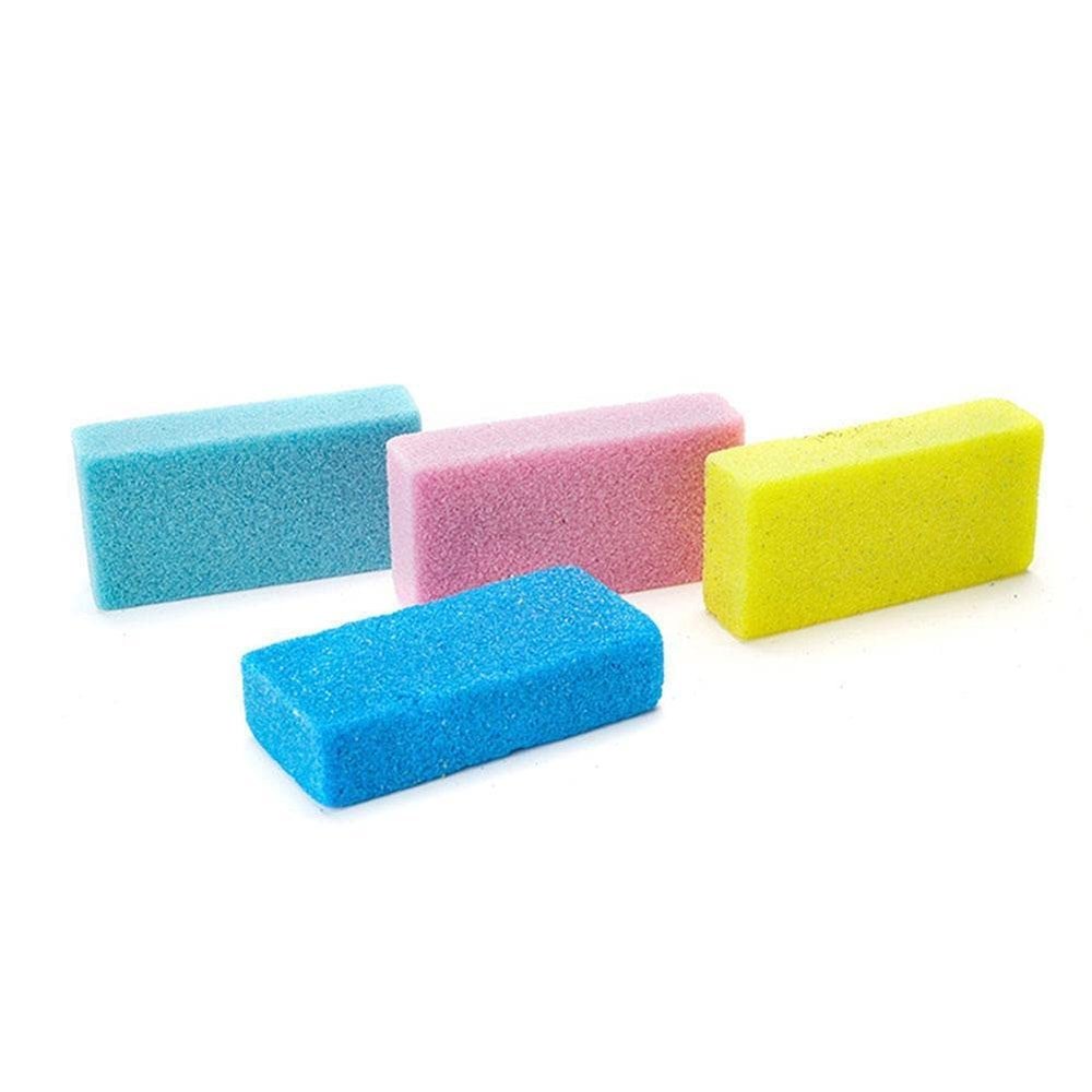 4 Pcs Pumice Stone for Feet, Hard Dead Skin Cracked Heel Callus Remover for Feet Skin Callus Remover & Scrubber Clever