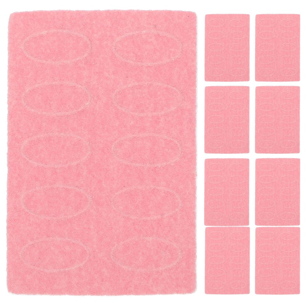 TINEASUR 200pcs Self-Adhesive Sandpaper Sheets for Cuticle Pusher Nail Supplies Grit 100# 150# 180# 240 Manicure Nail Equipment Professional Art Foot Hand Care