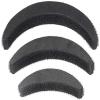 6 Pcs Diy Hair Volume Increase Puff Sponge Pad Bump Up Insert Base Up-do Styling Hair Accessories Black Clever and attractive view 3