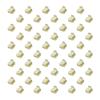 100 Pack 1cm Mini Hair Claw Clips - tiny hair clips - Plastic Mini Hairpins for Women, Girls (Milky white) view 1