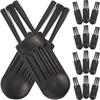 TIDTALEO 100pcs Electric Shaver Cleaning Brush and Hair Trimmer Duster Kit, Mini Portable Nose Hair Trimmer Brush for Mens Grooming and Beard Maintenance view 1