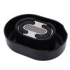 Denash Shaver Rinser Efficient Manual Cleaner for Beard Shaving No Electricity Required Black Plastic 1pc for Men Women Home Use view 1