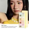 Cheeryep Qianyan Cosmetics Set, Floating Life 16-Color Eyeshadow Palette with True Tone Pigment, Underflow Layer Crystal Film Solid Lip Gloss, Matte Pearl Smoky (J, Eyeshadow + Lipstick) view 4