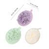 VILLCASE 9pcs Bath Puff and Bath Flower Set with Bubble Net for Shower and Body Care view 2