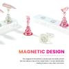 BQAN Nail Holder Stand 2 Set for Nail Painting & Press On Nails with Tape view 3