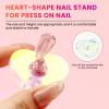 BQAN Nail Holder Stand 2 Set for Nail Painting & Press On Nails with Tape view 4