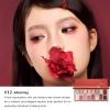 Cheeryep Qianyan Cosmetics Set, Floating Life 16-Color Eyeshadow Palette with True Tone Pigment, Underflow Layer Crystal Film Solid Lip Gloss, Matte Pearl Smoky (K, Eyeshadow + Lipstick) view 4