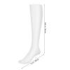 Amosfun Moisturizing Gel Knee High Socks 1 Pair White Sebs Material Soft Elastic Sleep Socks for Dry Cracked Feet Overnight Foot Care and Spa view 2