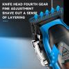 Hair Clippers,Beard Trimmer for Men, Fully Automatic Professional Men's Hair Clipper Rechargeable Beard Hair Clipper Electric Hair Cutter Precision view 3