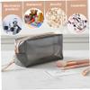 Sgqtqybk Clear PVC Plastic Makeup Bags with Zipper, Leak-Proof Waterproof Toiletry Pouch, Clear Cosmetic Bag for Women & Men, Makeup Bags view 2