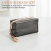 Sgqtqybk Clear PVC Plastic Makeup Bags with Zipper, Leak-Proof Waterproof Toiletry Pouch, Clear Cosmetic Bag for Women & Men, Makeup Bags view 3