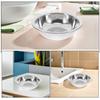 GALPADA 2pcs Stainless Steel Foot Basin 29cm Thick Wash Basin for Soaking Feet and Face Suitable for Bathroom and Laundry Use view 3