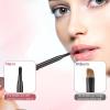 2 Pack Lip Brush for Lipstick, Retractable Lipstick Brush Lip Liner Pencil Brushes Flat Lips Balm Applicator Travel Lipliner Brushes for Lipsticks, Lipgloss, Eyeshadow Travel view 4