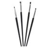 Uonlytech 4pcs Eye Makeup Brush Set for Women, Fine Precision Eyeliner Brushes with Genuine Equine Hair, Smudge and Detail Applicators for Professional Eyeliner and Eyeshadow Application view 1