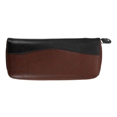 GALPADA Professional Hair Shears Pouch and Salon Scissors Holder 2pcs Pu Leather Hairdressing Scissors Storage Case for Barbers and Hair Stylists