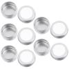 Tofficu 15pcs 5ml Small Aluminum Jar with Screw Lid Cosmetic Sample Containers Travel Cream Containers Refillable Makeup Storage Boxes for Ointments and Skincare view 1