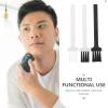 SEWACC 60pcs Multipurpose Cleaning Brushes for Electric Shavers and Computer Keyboards, Anti-static Small Plastic Brushes for Dust Removal, Black and White Set for Personal Care view 3