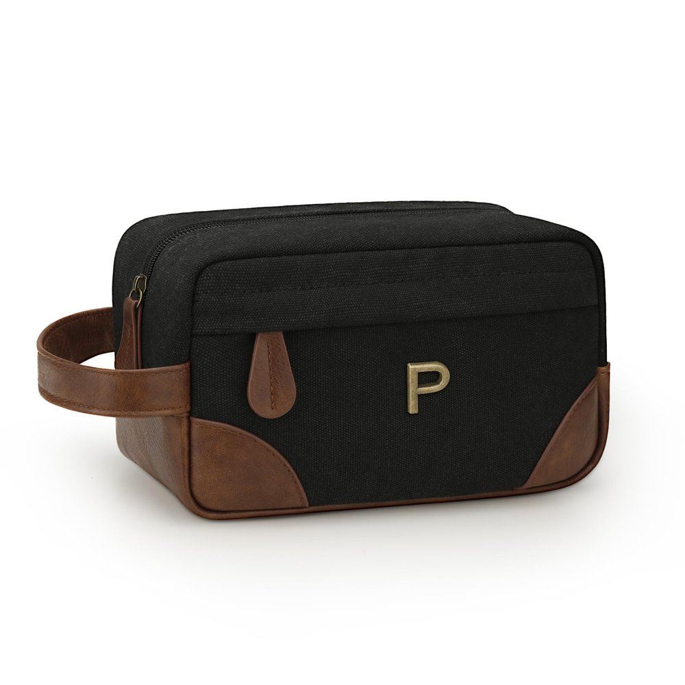 CLOUDWINGS Personalized Toiletry Bag for Men, Birthday Gifts for Men Him