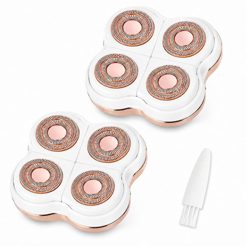 2Pcs Women Legs Replacement Head, Compatible with Flawless Legs Hair Shaver