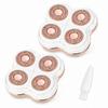 2Pcs Women Legs Replacement Head, Compatible with Flawless Legs Hair Shaver view 1