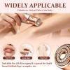 8PCS Gen 2 Replacement Heads for Flawless Facial Hair Remover, Rose Gold view 2