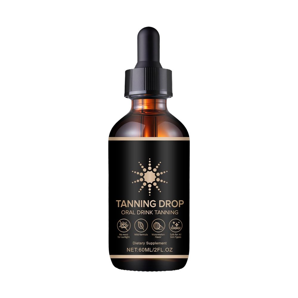 Tanning Drops To Drink, Tanning Drops to Drink for Face & Body - Natural Sunless Tanning Drops with Enhancing Your Natural Skin Tone, for All Skin Types