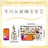 Mxrymvu Casino Lover Gift Makeup Bag Gambler Lover Gift Slot Machine Gifts for Gambler Friends Her Women Cosmetic Bag Gambling Themed Gifts Lucky Casino Present for Christmas Birthday Retirement view 3