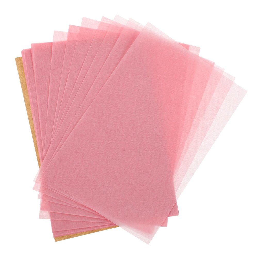 Abaodam Facial Oil Blotting Paper 50pcs Disposable Oil-absorbing Sheets for Oily Skin Makeup-friendly Face Wipes Portable Sweat Absorbing Tissue for Cleansing