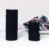 150 Pcs Tiy Hair Ties, Seamless,No Pull,Elastic,No Damage Hair Ties for Women & Men,Ponytail Holders,2 Inch Diameter No Breakage Thick Soft Hair Band for Curly,Thin,Heavy,Thick Hair view 3