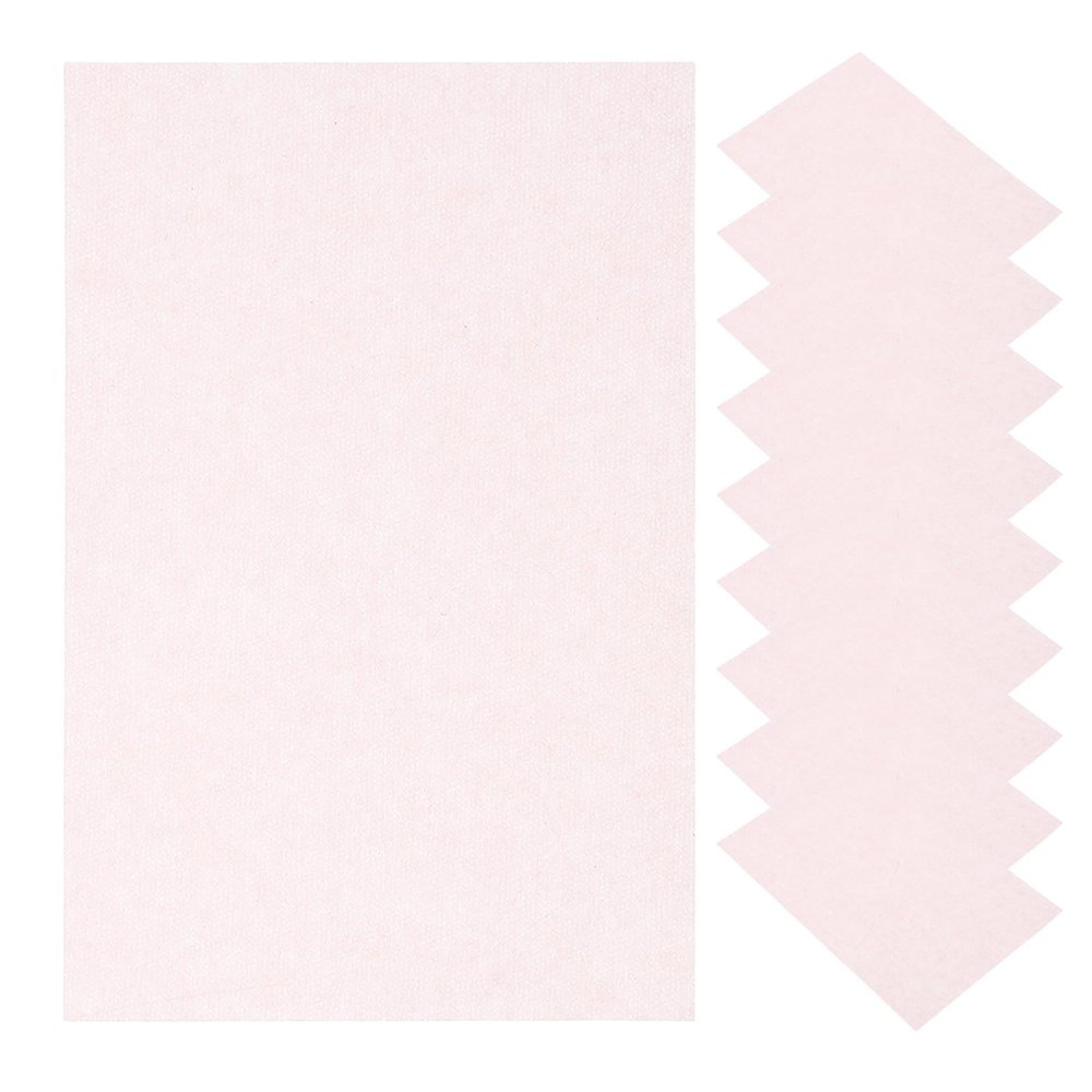 FOMIYES Facial Oil Absorbing Sheets 50pcs Pink Blotting Paper for Oily Skin Face Moisture Absorption Disposable Beauty Tool