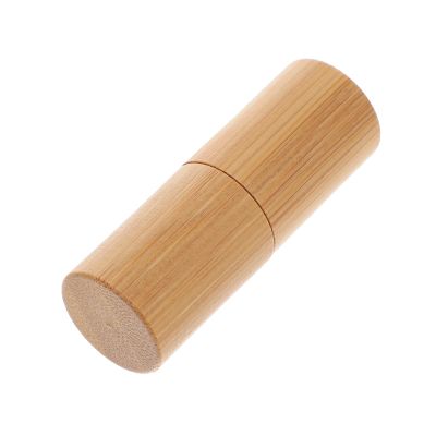 Gogogmee Wooden Roll-on Essential Oil Bottle 3ml Small Portable Perfume Sample Bottle for Travel Aromatherapy Sub-packing